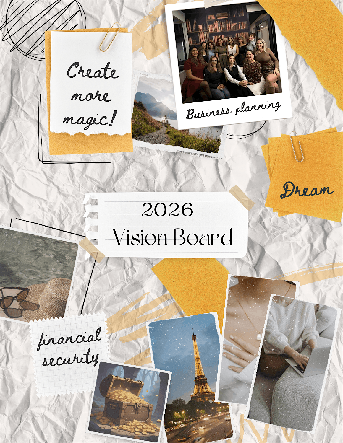 Feminine voice - Vision Board \/ Business Planning