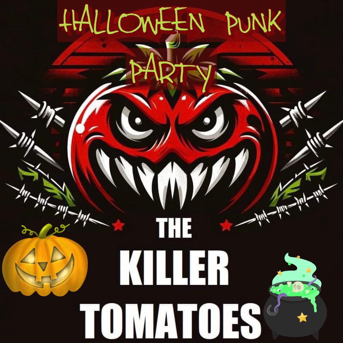 Halloween Punk Party \ud83c\udf83 with The Killer Tomatoes \ud83c\udf45 