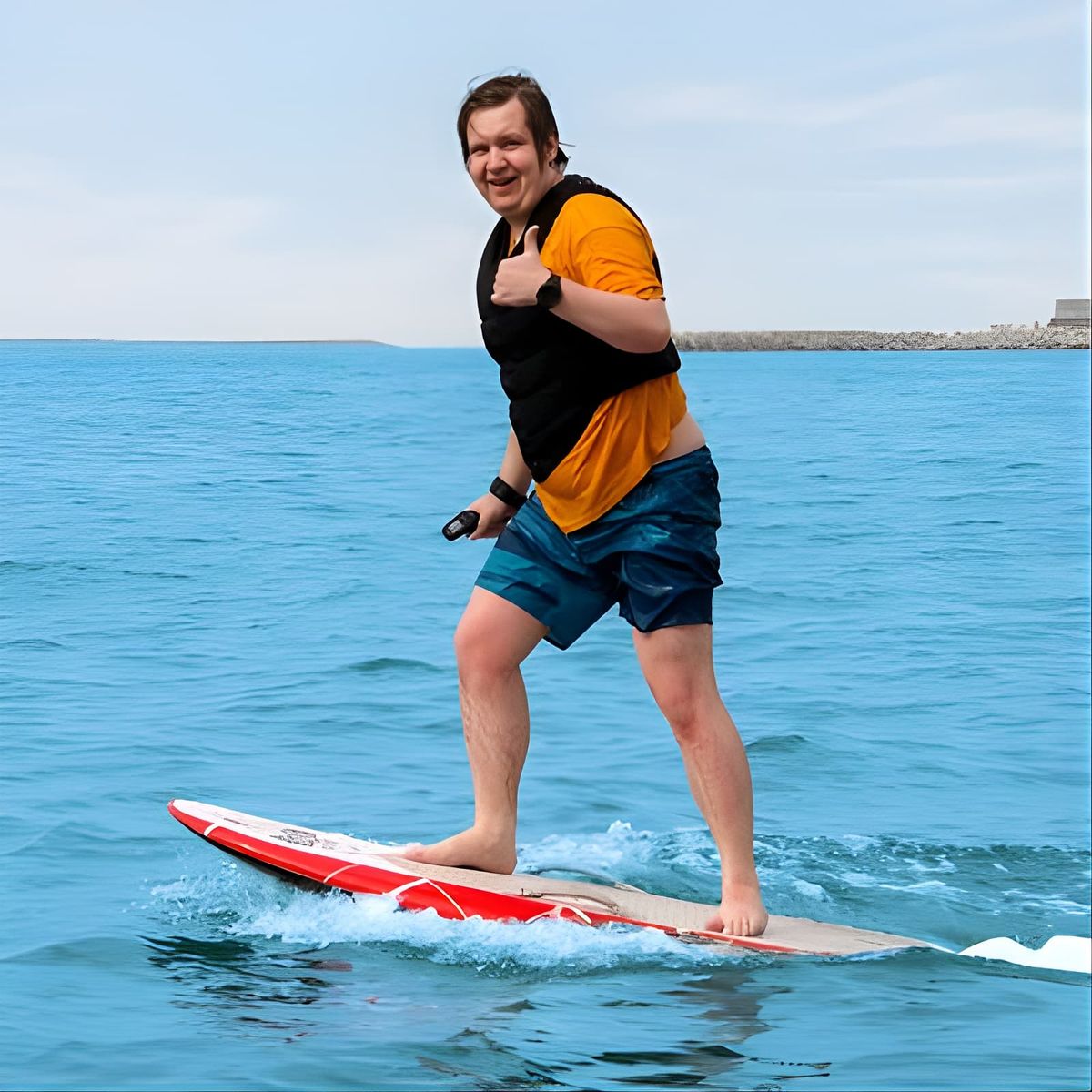 EFoil and Hydrofoil Surfboard Activity in Dubai