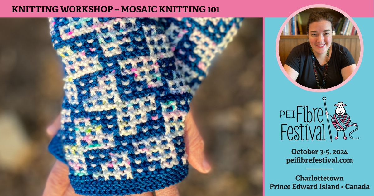 Mosaic Knitting 101 with Tanis Gray