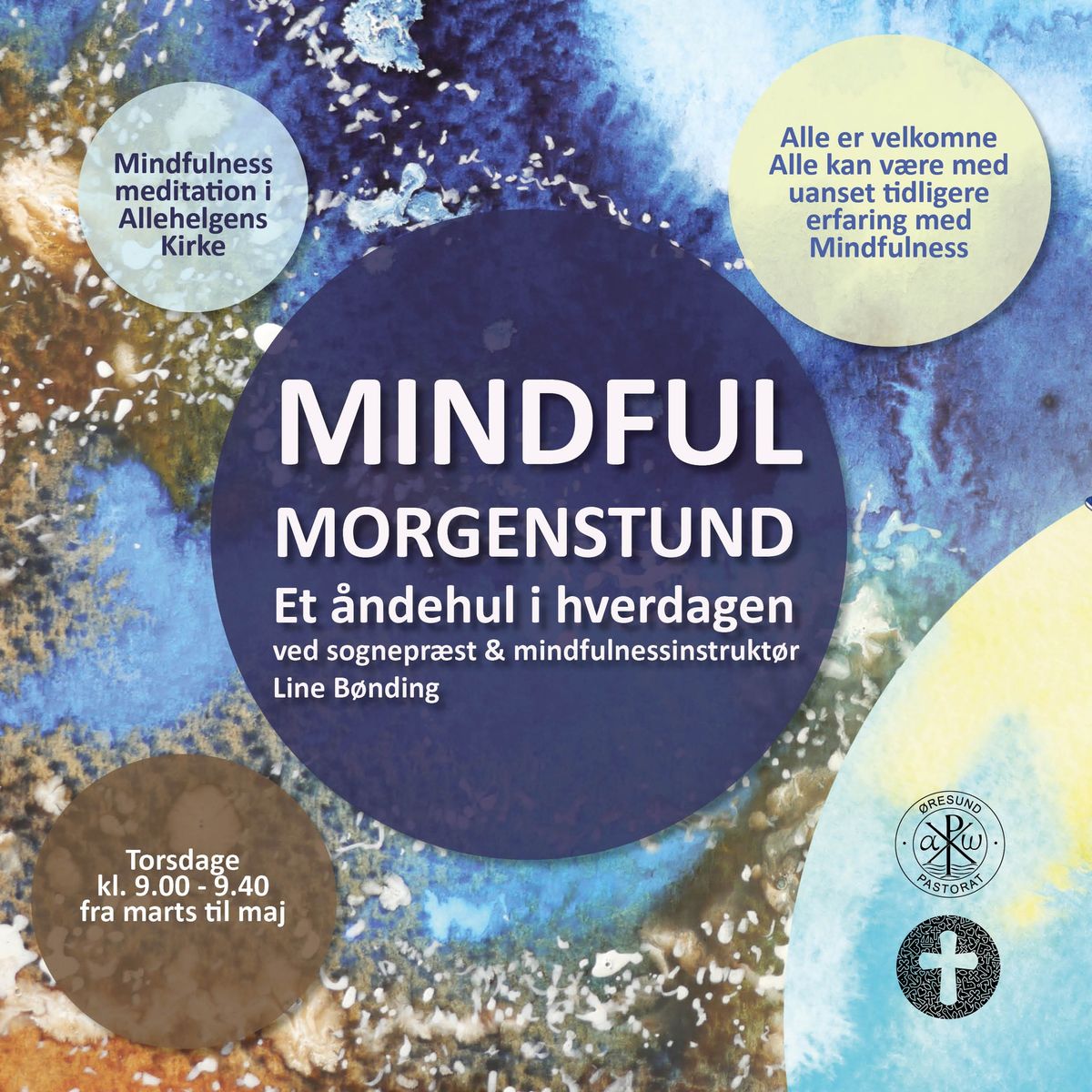 Mindful Morgenstund i Allehelgens Kirke - et \u00e5ndehul i hverdagen