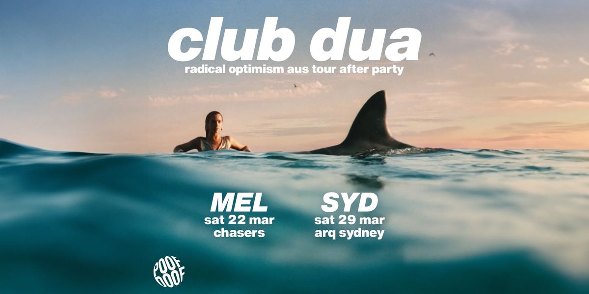 Club Dua MELB \ud83e\udd88 Dua Lipa concert after party at POOF DOOF