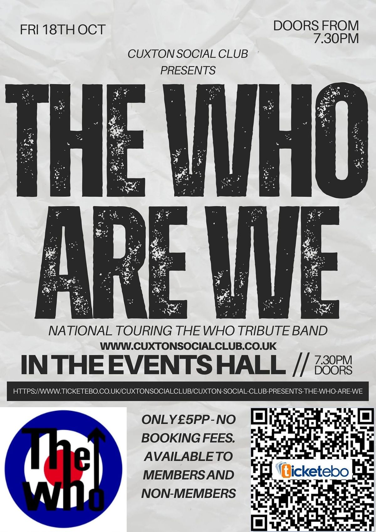 Cuxton Social Club Presents The Who Are We