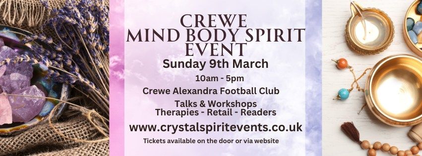 Crewe Mind Body Spirit Event