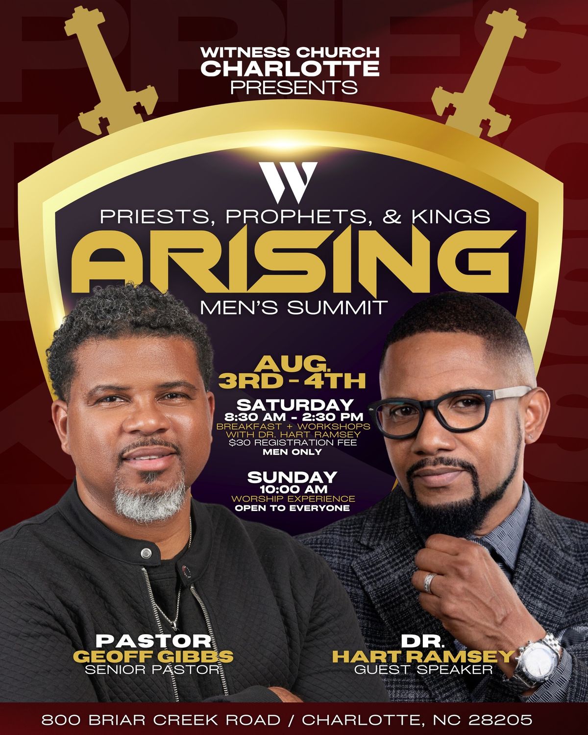 Priests, Prophets, & Kings Arising - Men\u2019s Summit