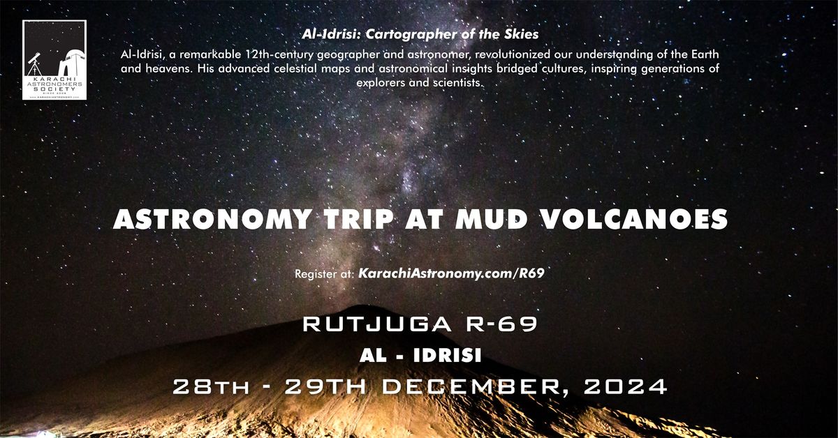 R-69 Rutjuga Astronomy Trip to Chandragup Mud Volcanoes, Balochistan (28\/29 Dec 2024)