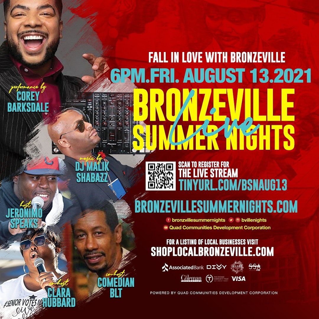 Bronzeville Summer Nights - Celebrating Commerce + Culture!