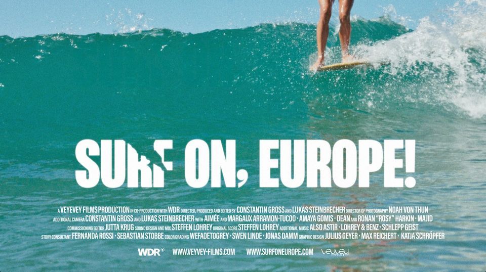 Surf Movie Night Copenhagen: SURF ON, EUROPE! - Danish Premiere