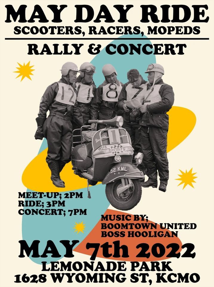 Boss Hooligan presents May Day ride w/ Boomtown United, Lemonade Park