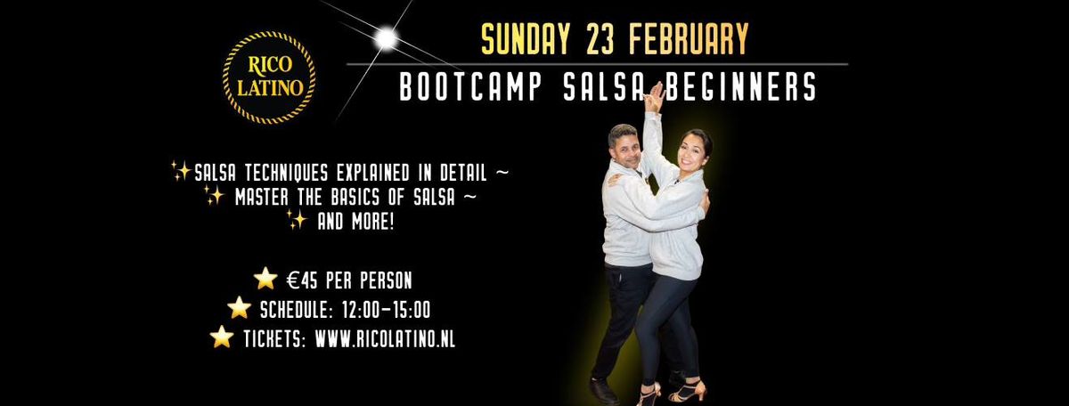 23-02 BOOTCAMP SALSA BEGINNERS