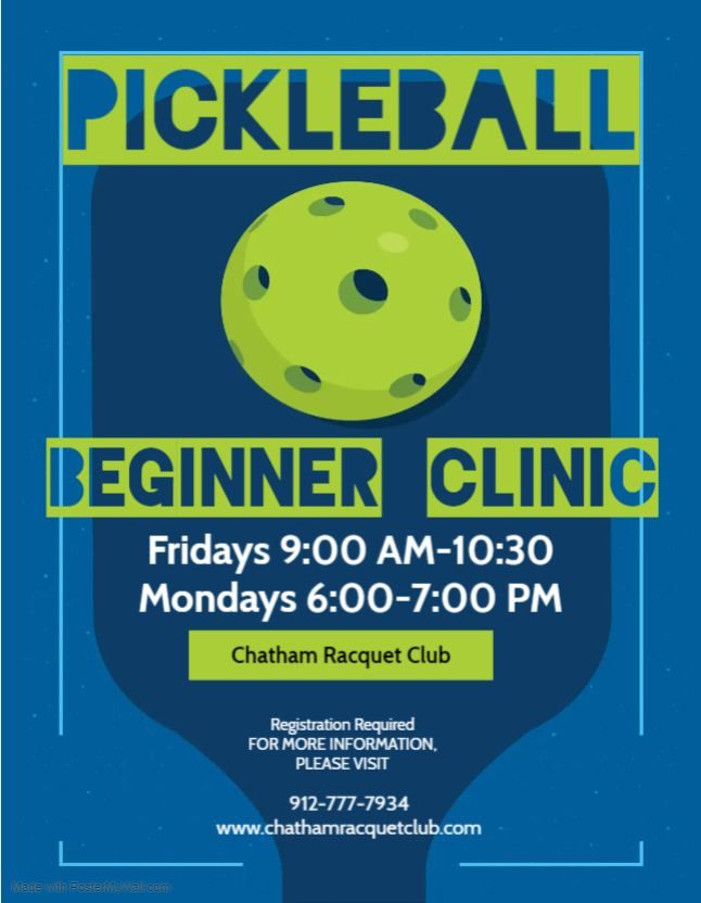 Beginner Pickleball Clinic