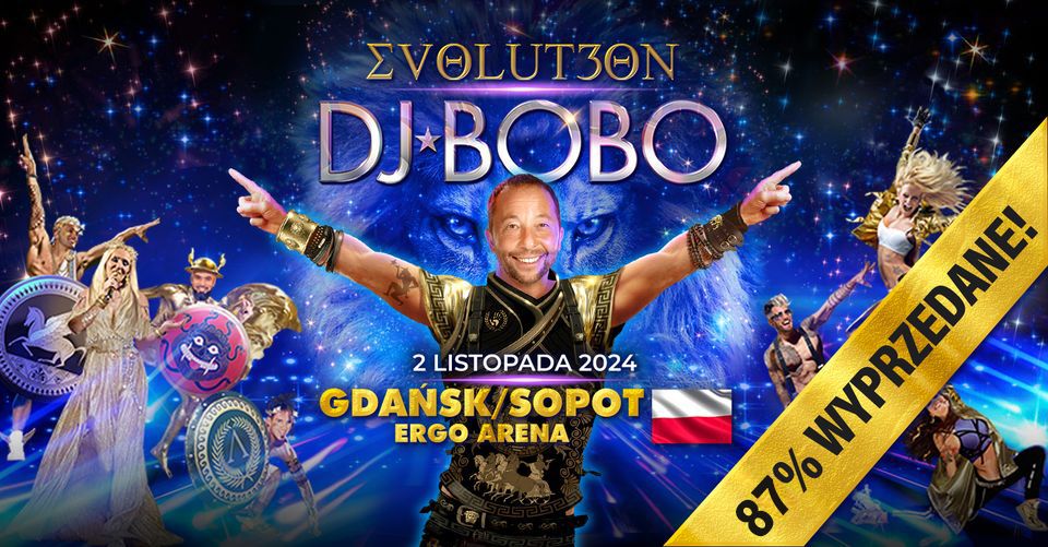 DJ BoBo w Gda\u0144sku - EVOLUT3ON TOUR 2024