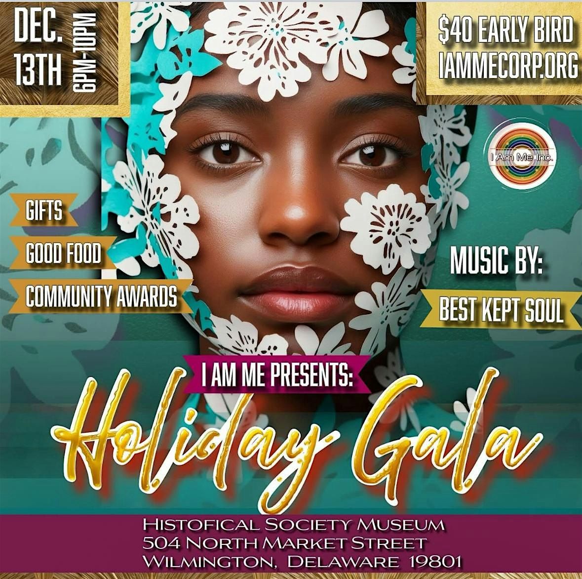 You\u2019re invited to I Am Me Inc.\u2019s 5th Annual Holiday Gala!