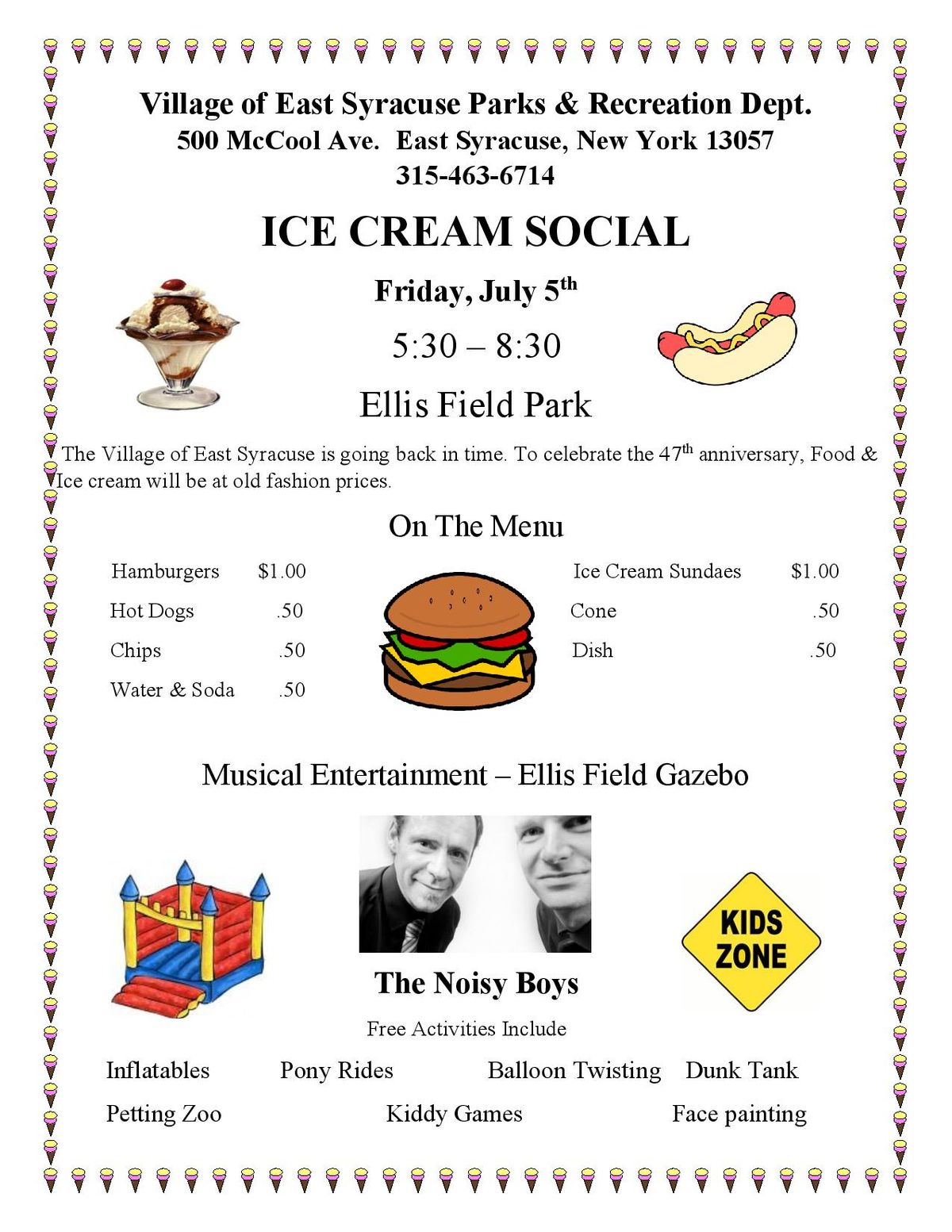 Ice Cream Social