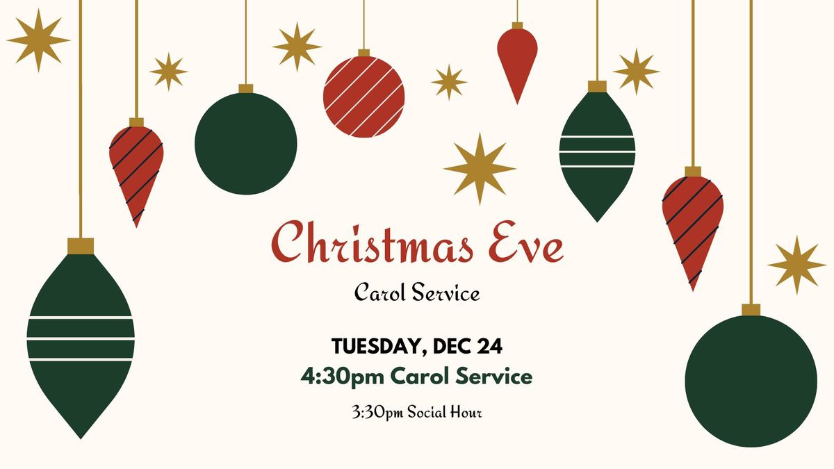 Christmas Eve Carol Service