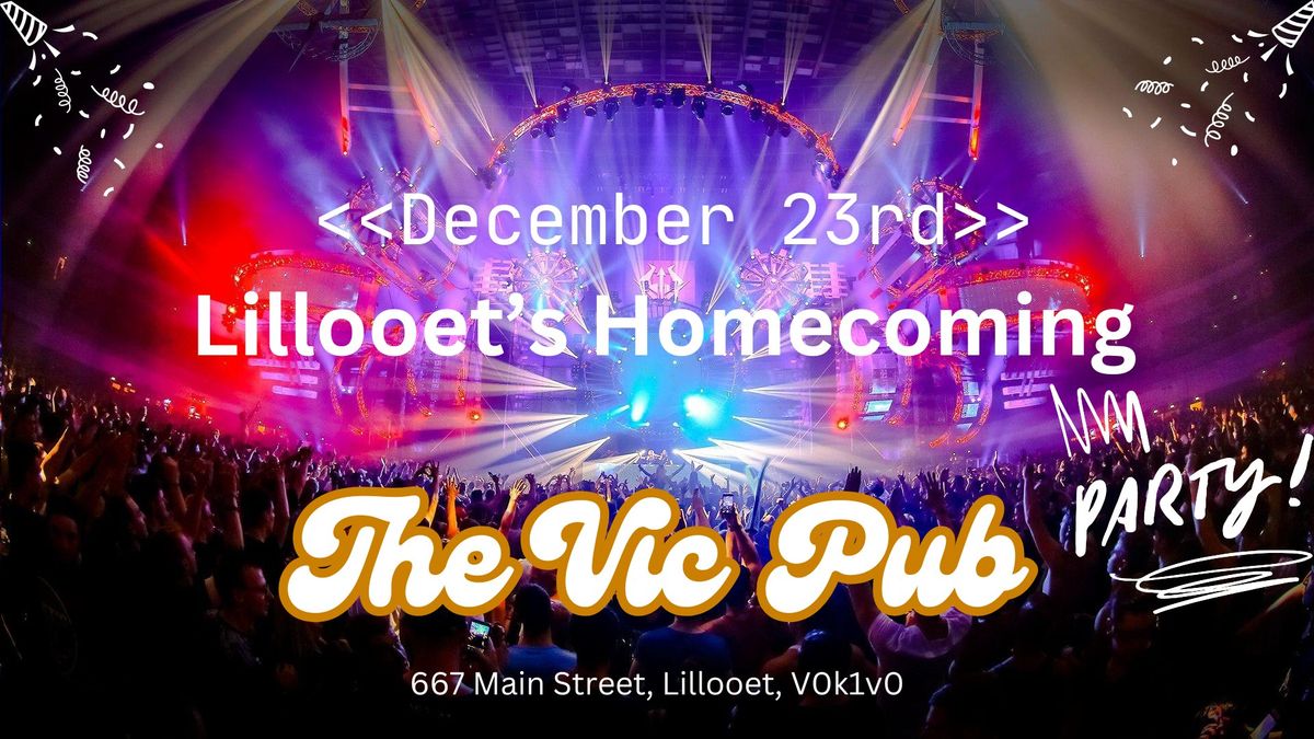 Lillooet's Homecoming Party