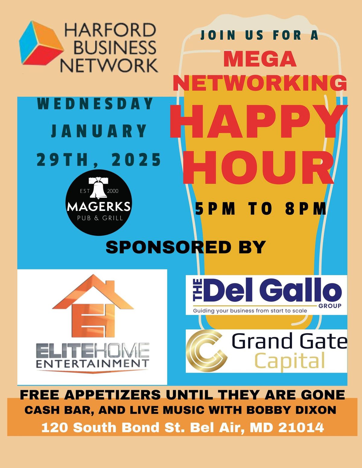 HBN Mega Networking Happy Hour