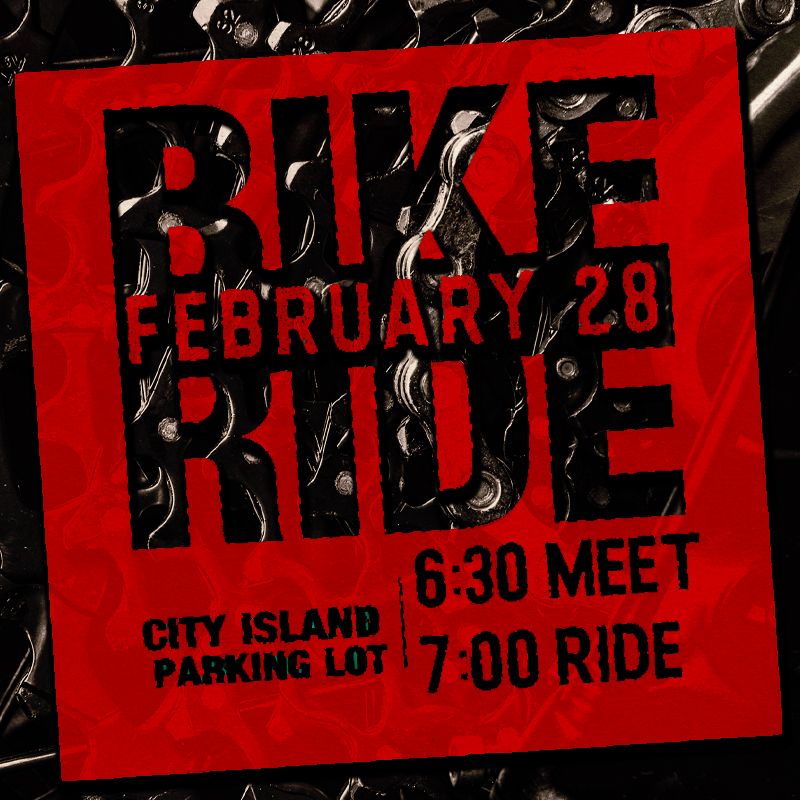 February MASS Bike Ride