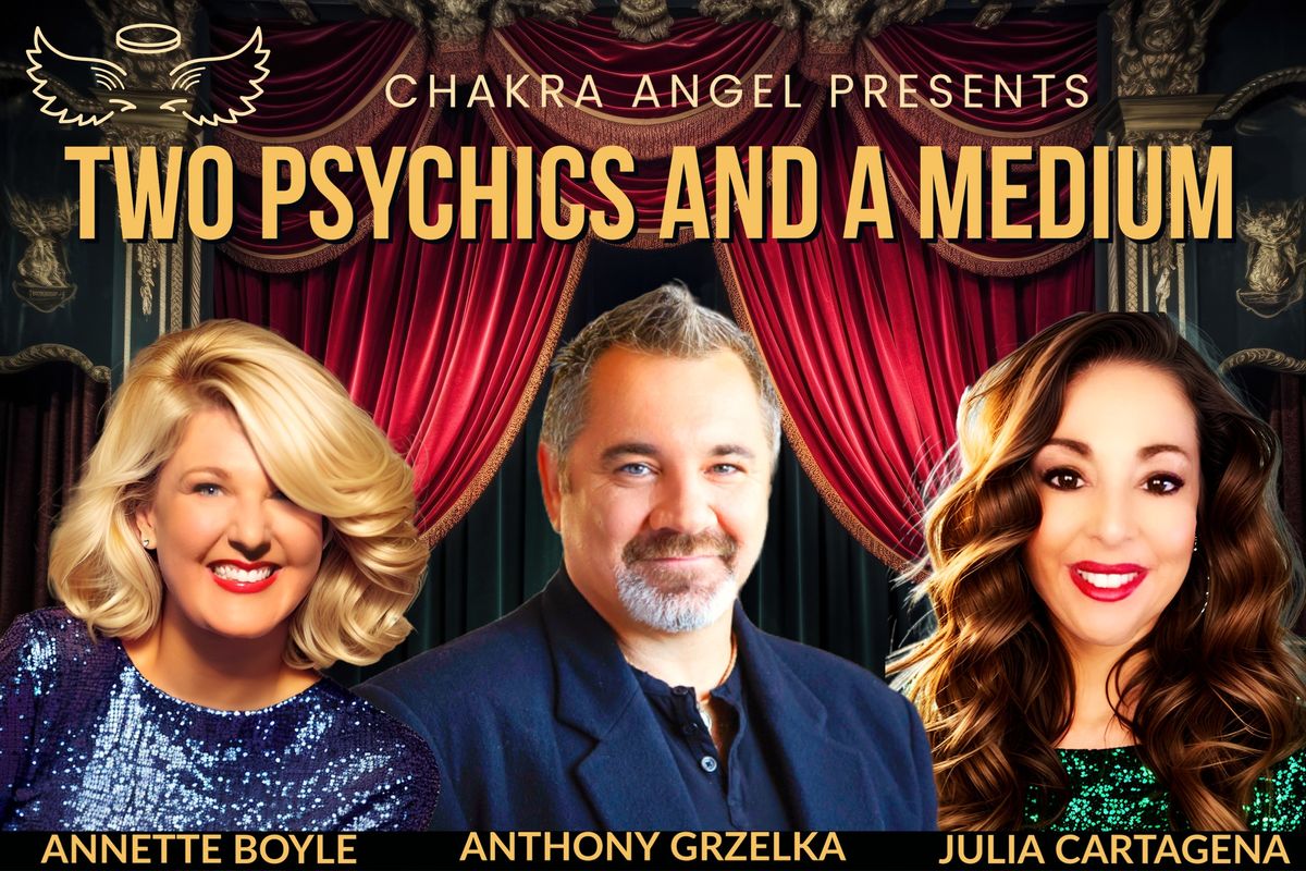 Two Psychics And A Medium - Bunbury Regional Entertainment Centre