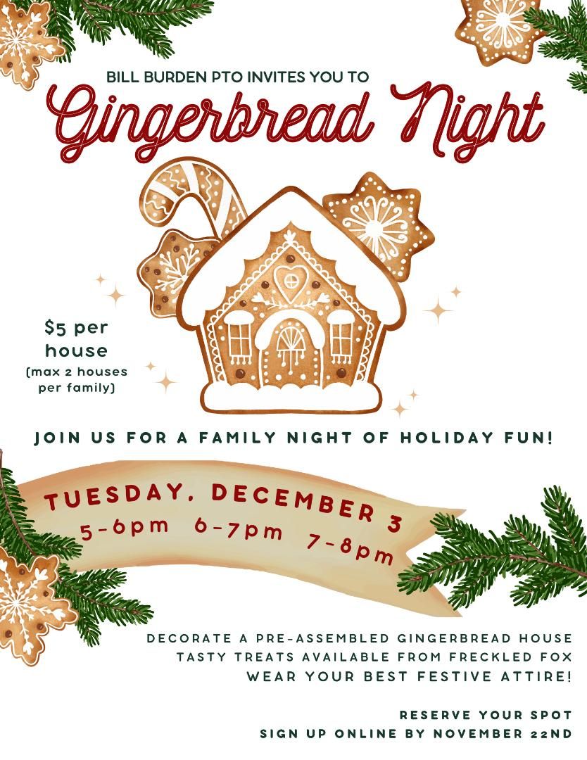 BBE Gingerbread Night