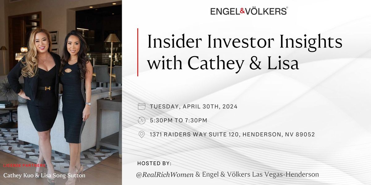 Insider Investor Insights with Cathey & Lisa