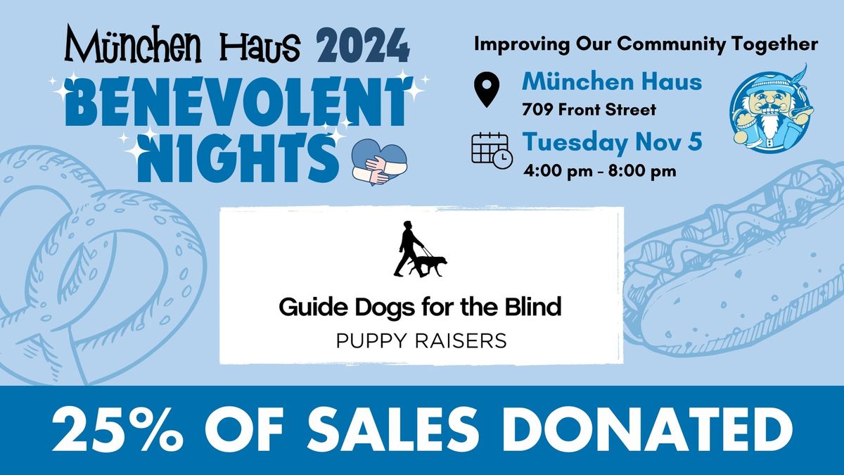 Benevolent Night: Guide Dogs for the Blind Puppy Raisers