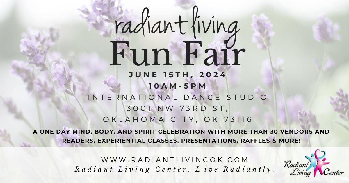 Radiant Living's Annual Fun Fair!!! 