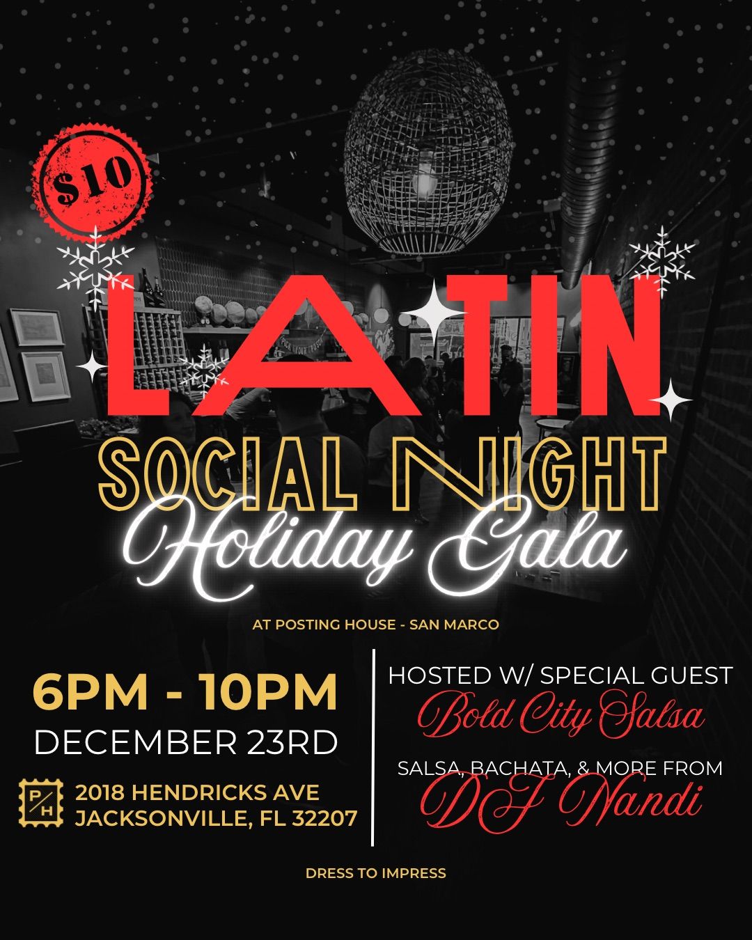 \ud83d\udc83 Latin Night\ud83c\udf84Holiday Gala Edition \u2728