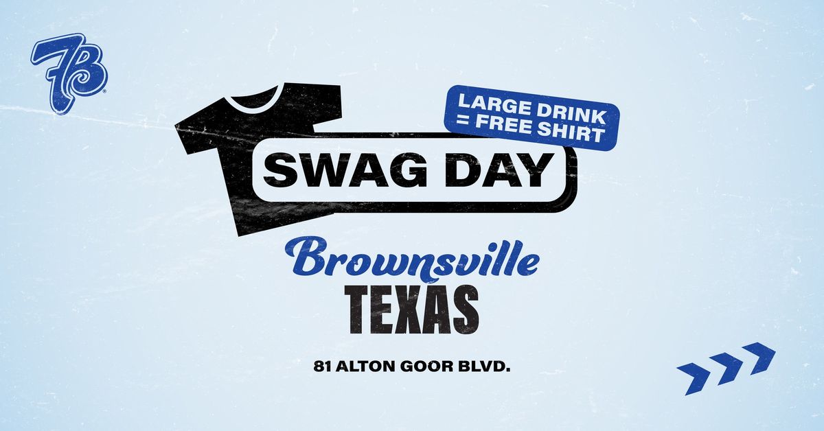 FREE SHIRTS | SWAG DAY | BROWNSVILLE, TX!!