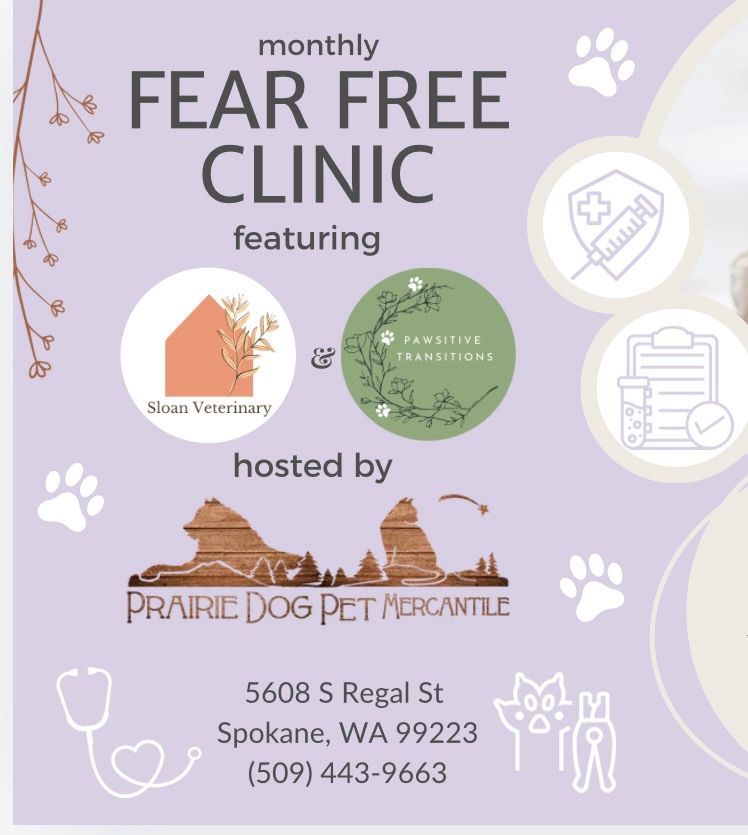 Fear Free Clinic at Prairie Dog Mercantile South Hill 