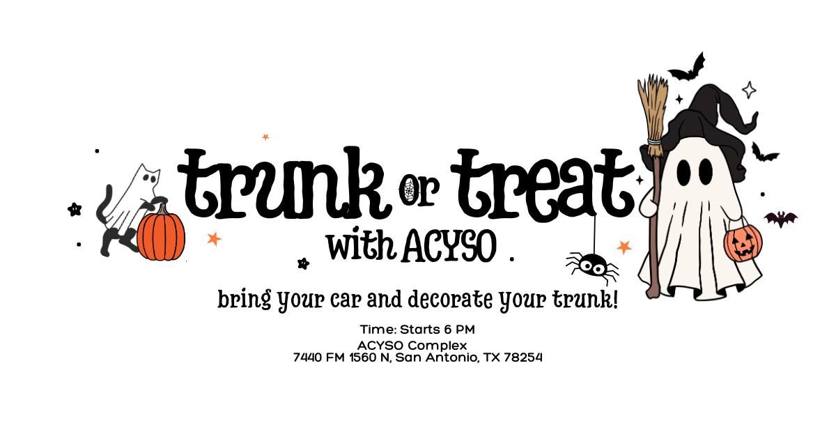 Trunk or Treat With ACYSO