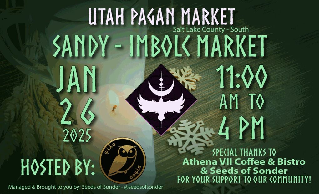 Imbolc Market \u2013 SANDY Utah Pagan Market