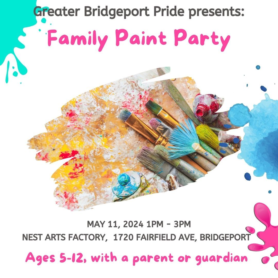 Family Paint Party at the Nest
