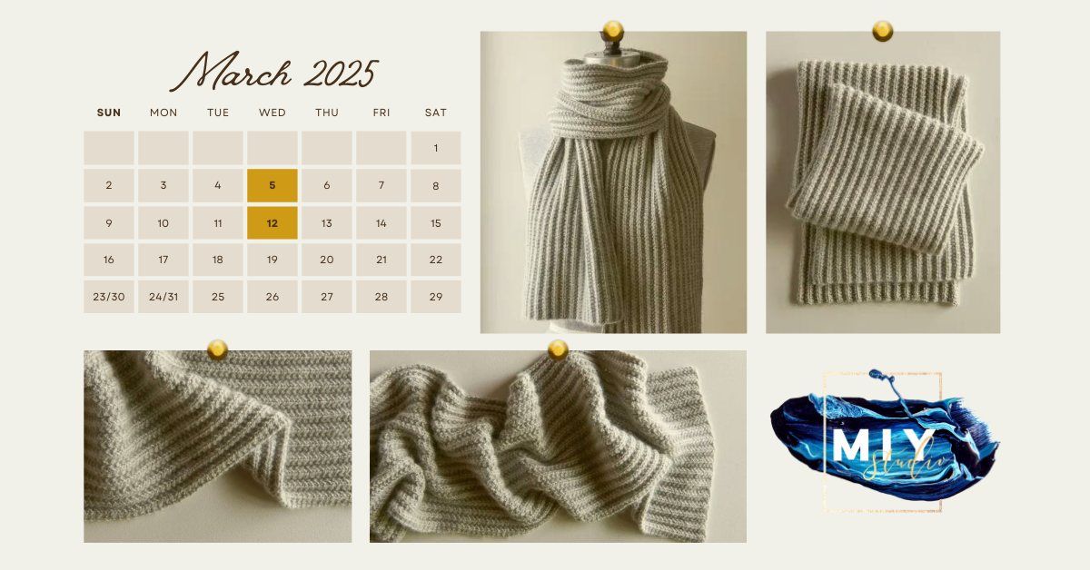 Knit a Scarf! Intermediate Knitting Project Course