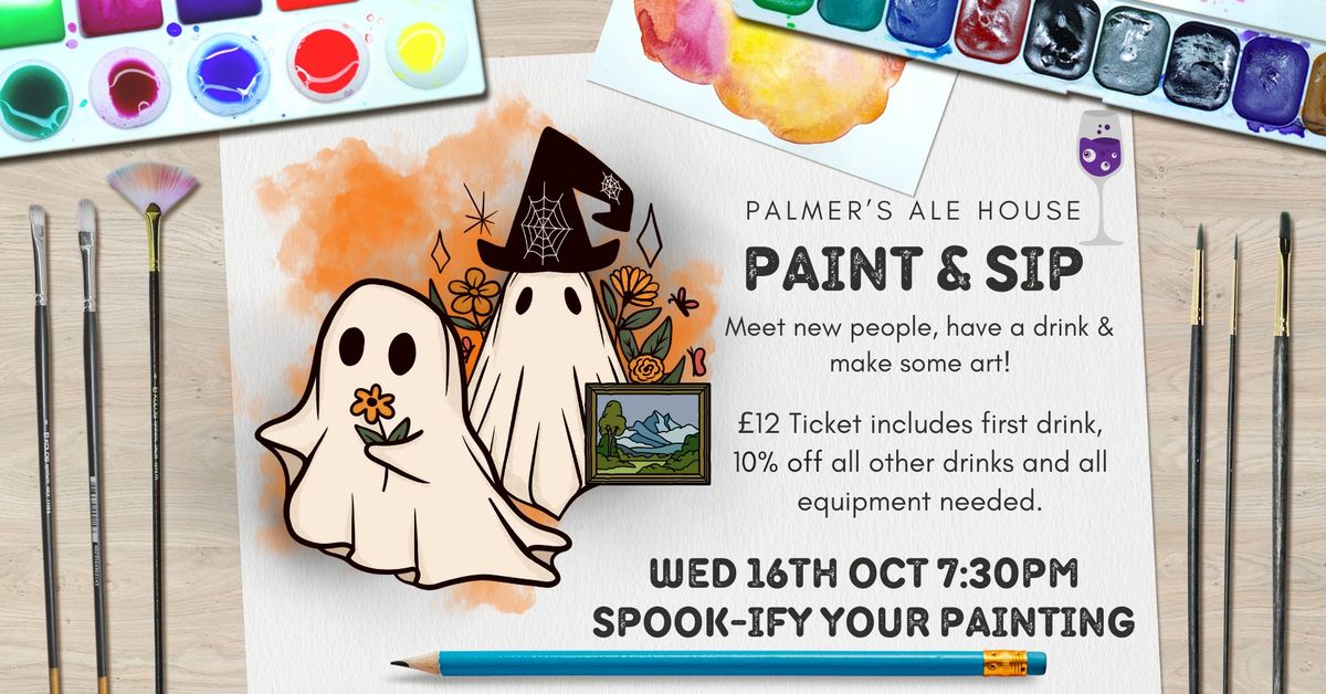 Paint & Sip - Spook-ify Your Painting