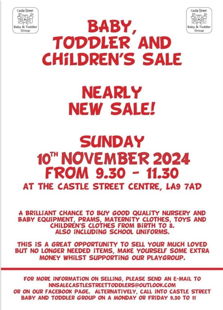 Nearly New Sale