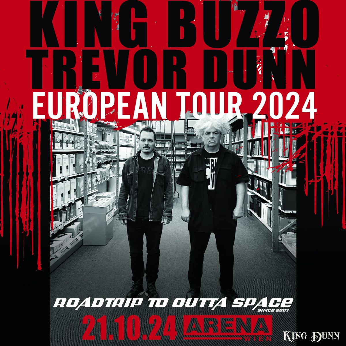 King Buzzo + Trevor Dunn I Arena Wien