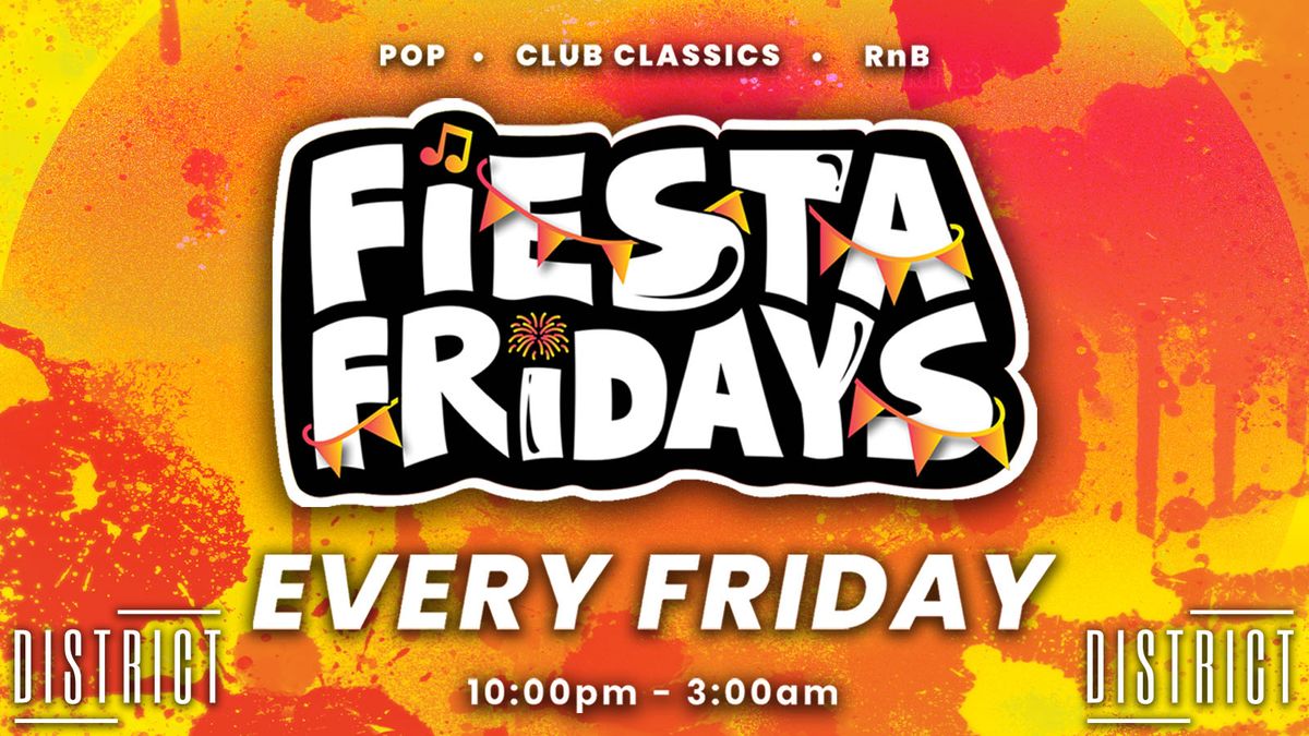 \ud83c\udf8aFiesta Fridays\ud83c\udf8a - Friday 6th December