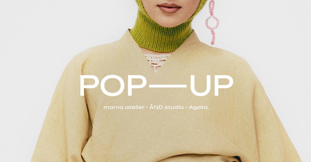 POP\u2014\u2014UP marna atelier \/ \u00c5ND studio \/ Agata.