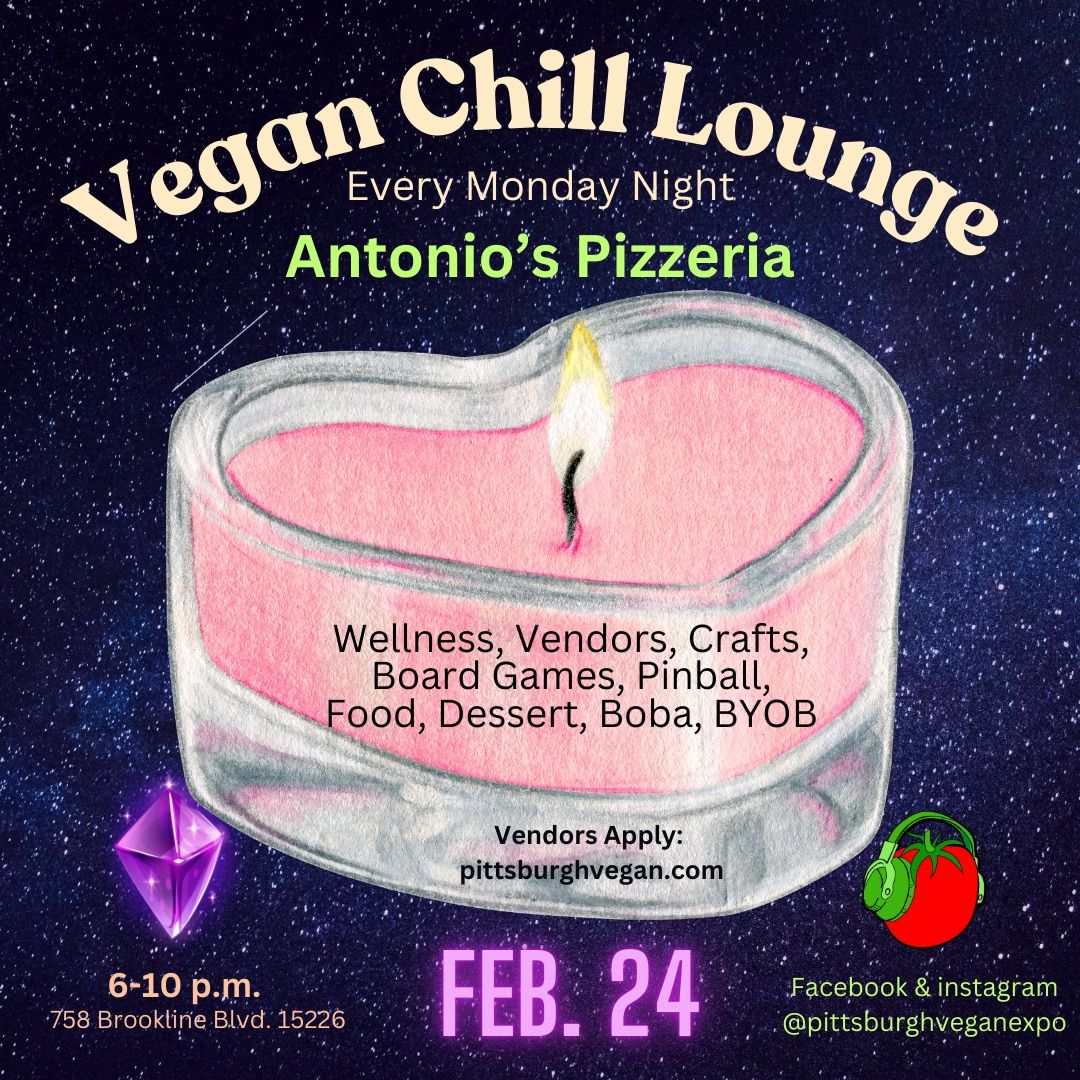 Weekly Vegan Chill Lounge (Feb. 24)