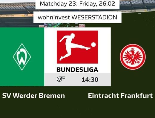Werder Frankfurt : Marco Friedl Sv Werder Bremen R Clashes Editorial Stock Photo Stock Image Shutterstock - W w w w w.