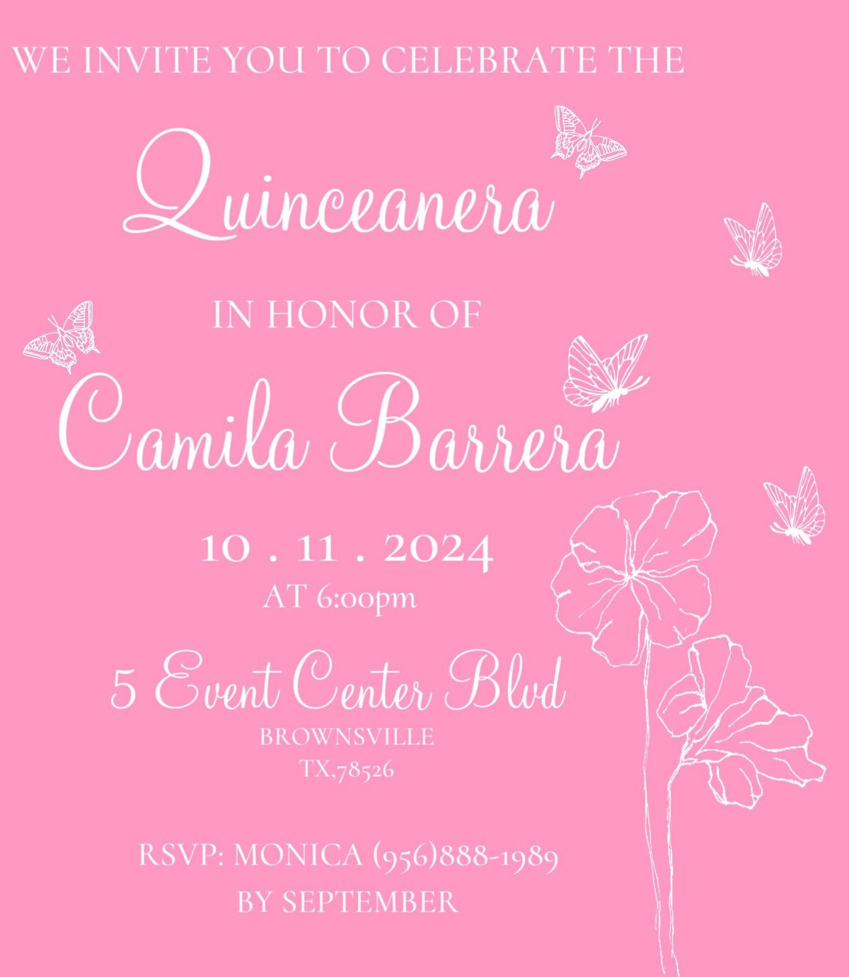 CAMILAS QUINCE