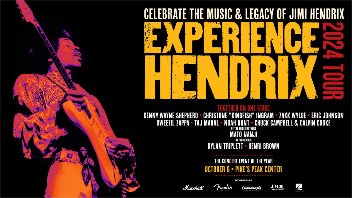 Experience Hendrix 2024 Tour | Pikes Peak Center