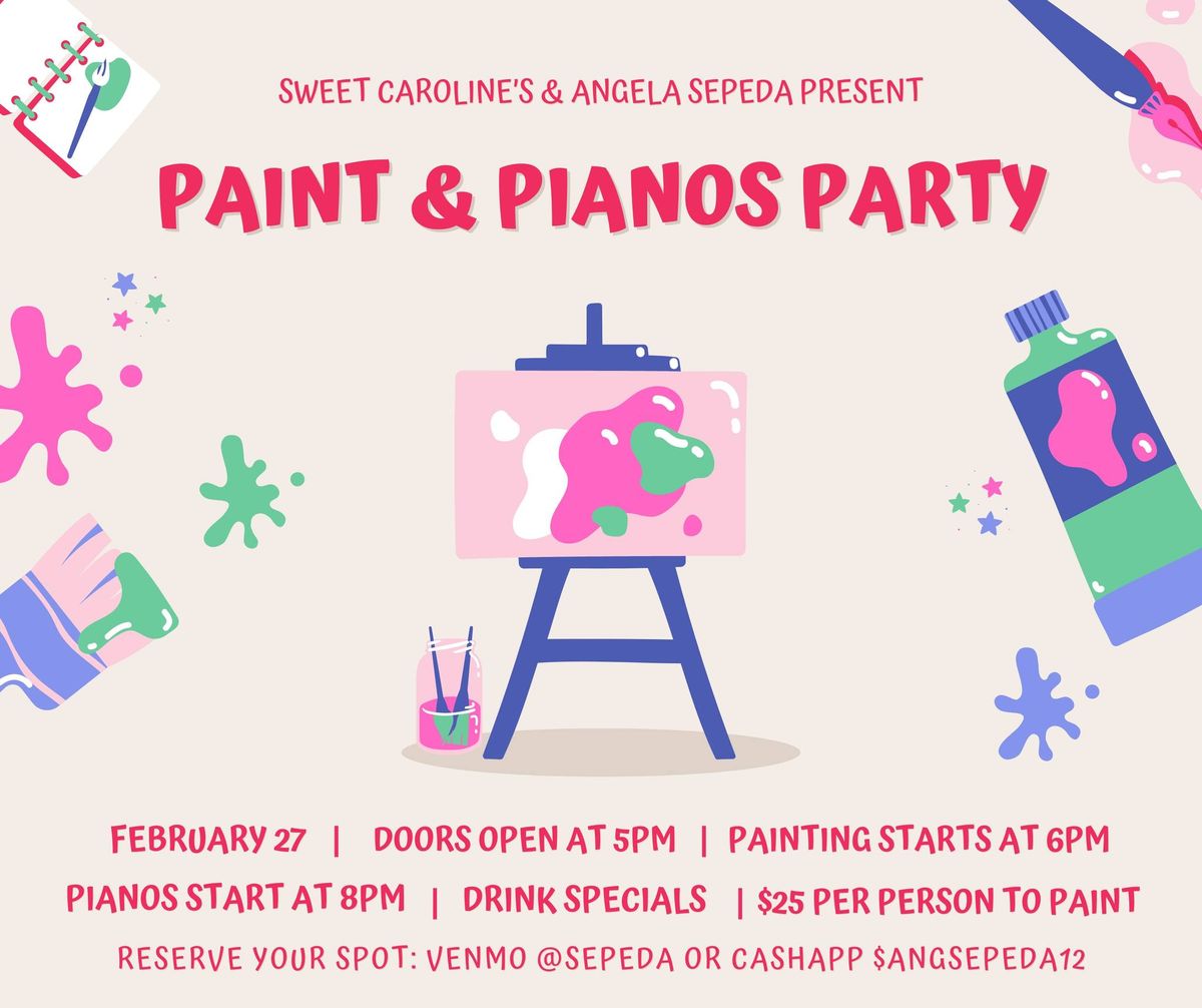 Paint & Piano Party