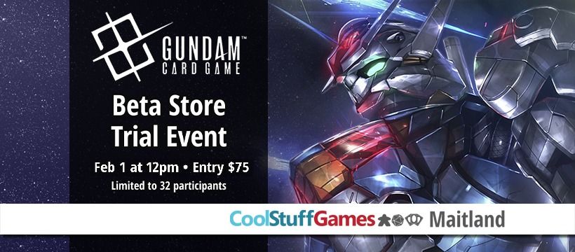 GUNDAM Edition Beta Trial Event!