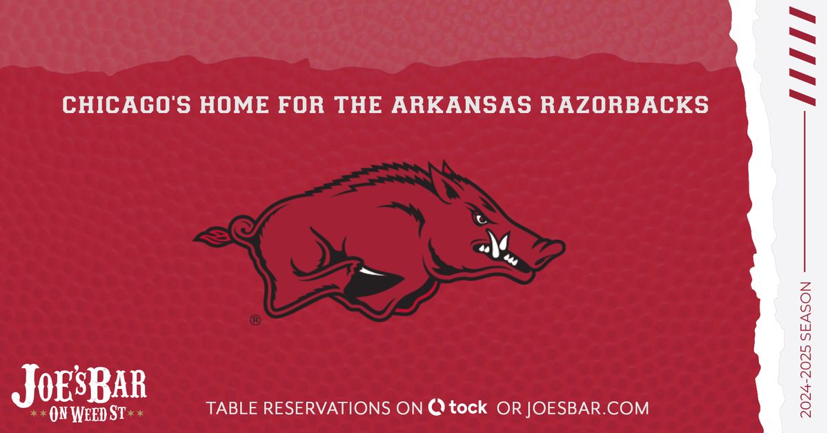  Arkansas Razorbacks Watch Party