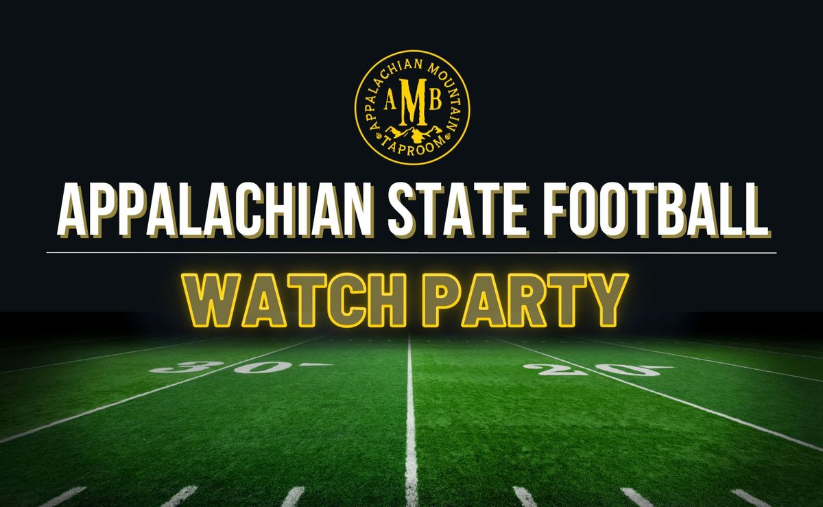 App State vs. Coastal Carolina Watch Party