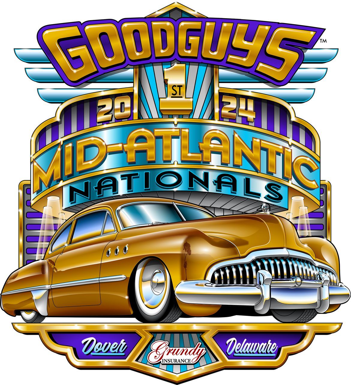 Goodguys Car Show - Grundy Insurance Mid Atlantic Nationals - Friday at Dover International Speedway