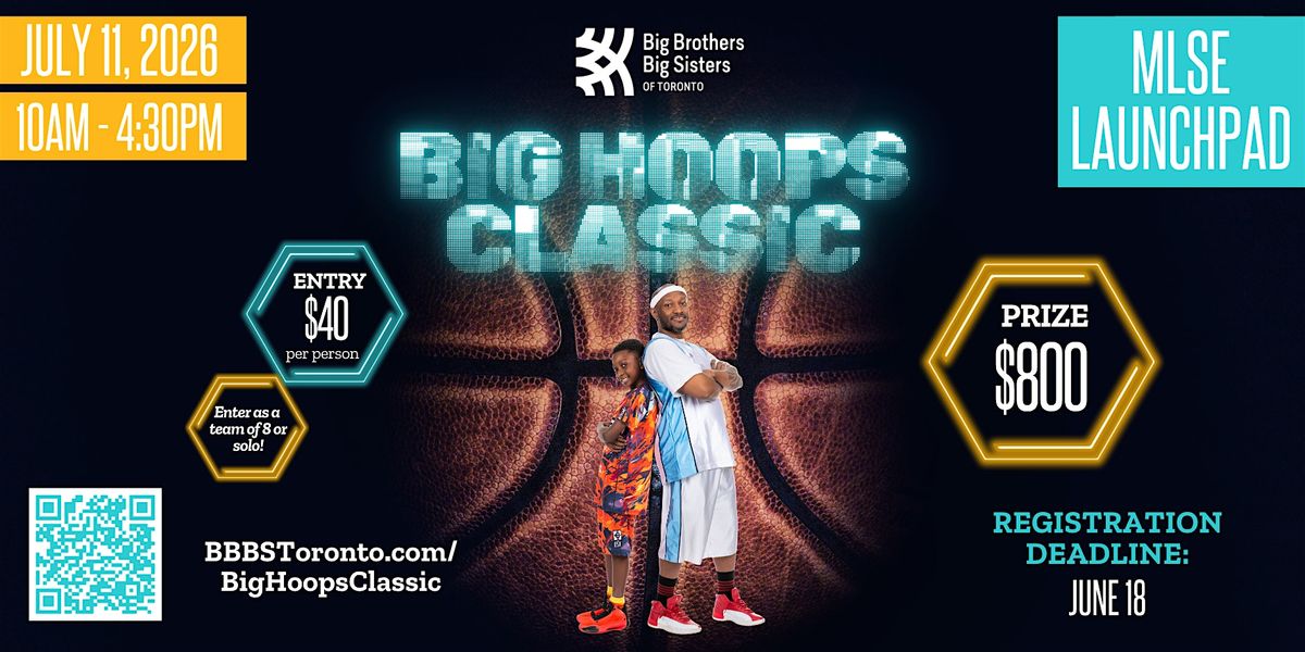 BBBST Big Hoops Classic 5-on-5 Basketball Tournament