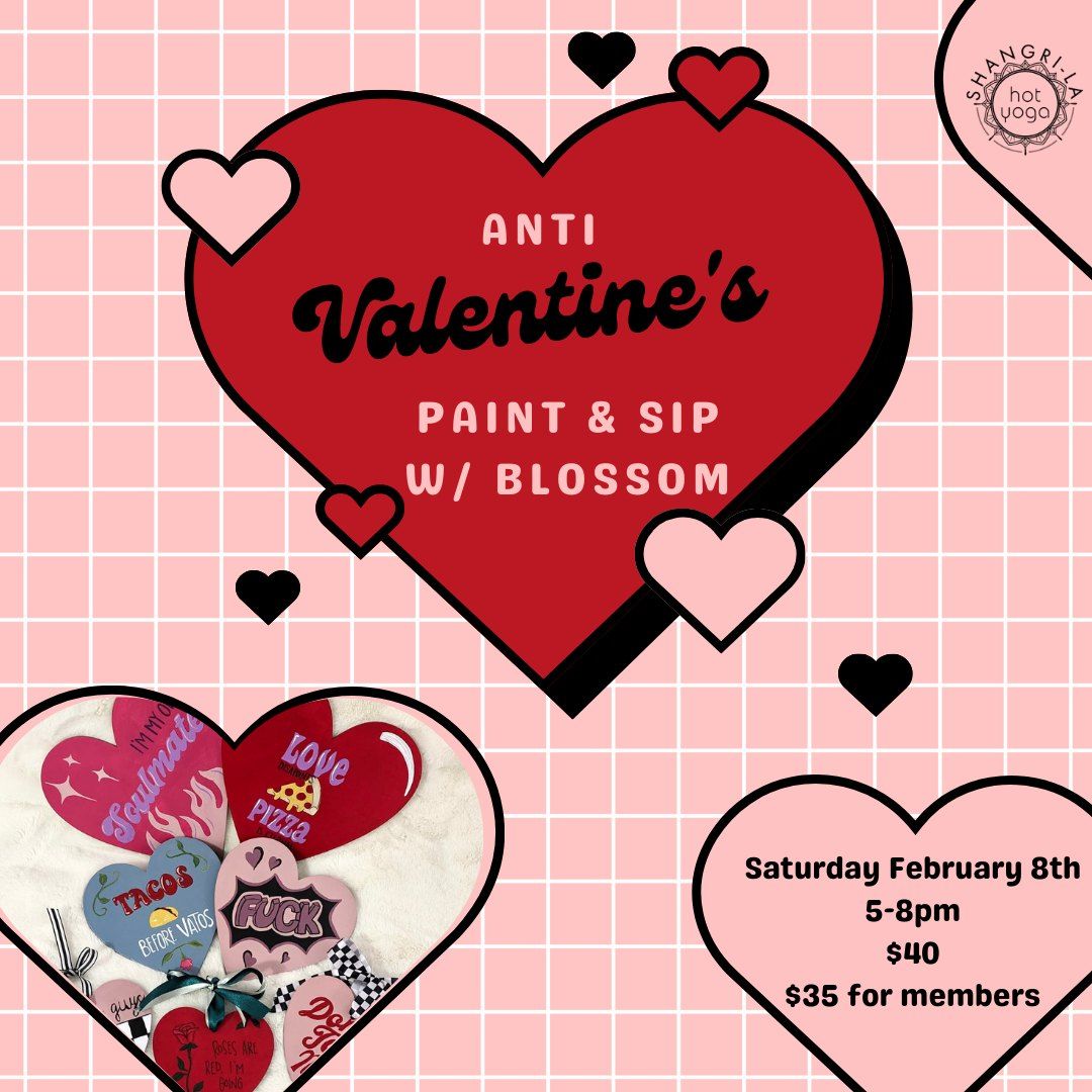 Anti-Valentine's Paint & Sip